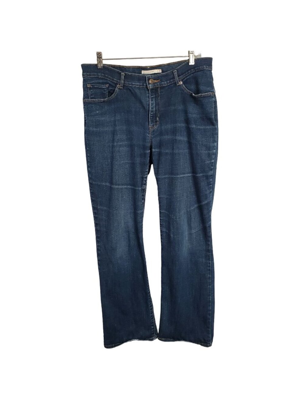 Levi's Womens Size 12 12M 31x32 Jeans Original Bootcut Dark Wash Stretch 34x31